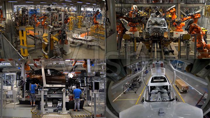 現代化工業生產汽車工廠組裝裝配生產線_zip_6下載(編號:1468777)_實拍視頻